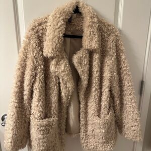 H&M Cozy Faux Fur Jacket